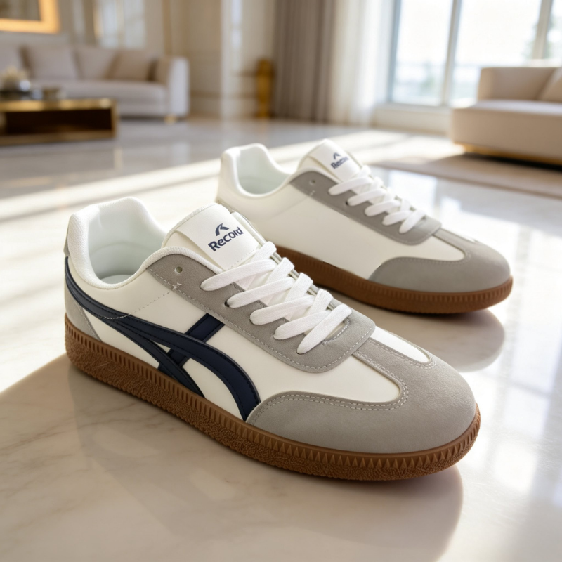 RECORD BLANCO SEPATU SOL FLAT TALI IMPORT SEKOLAH FASHION SPORT KASUAL KERJA LAKI PEREMPUAN 39-44
